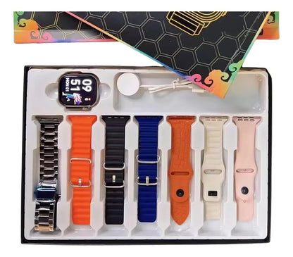 ⌚ Reloj Inteligente con Doble Cámara y SIM Card + 7 Correas GRATIS 🎁"